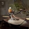 Magpies on the Plum Blossom Tips Agarwood ornaments