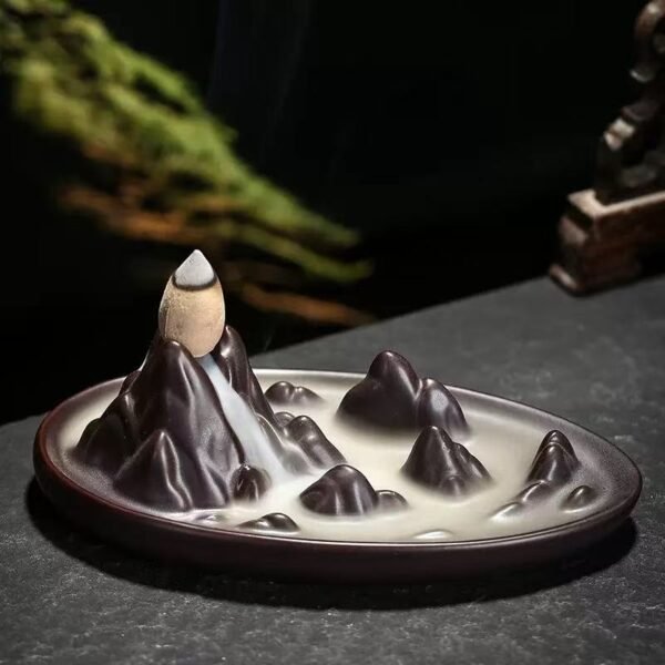 Agarwood mountain and river cloud ornaments （Blind box）