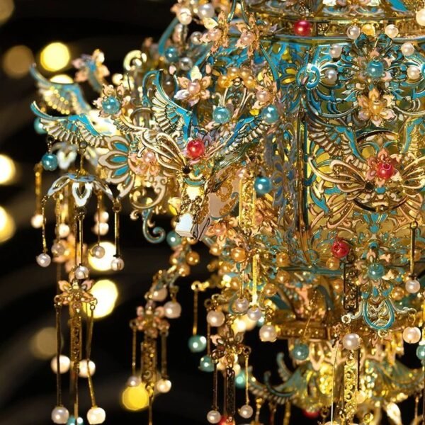 Golden Filigree Lantern 3D Puzzle