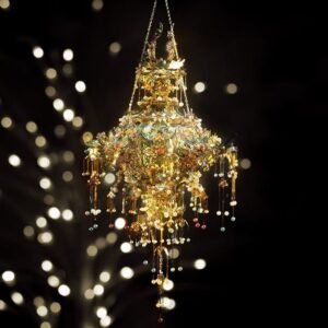 Golden Filigree Lantern 3D Puzzle