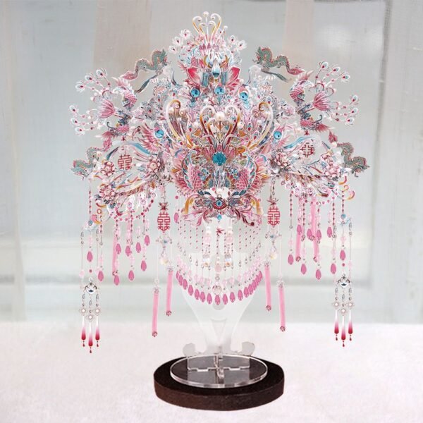 Silk Phoenix Coronet 3D Puzzle