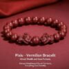 Vermilion pixie bracelet