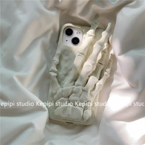 Phantom Grip 3D Skeleton Hand Phone Case