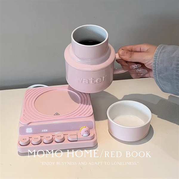 Smart Warming Cup Pad & Kettle Set