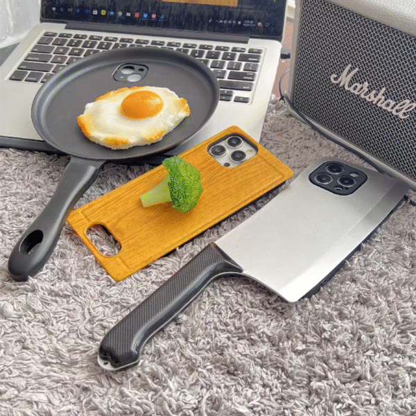 Kitchen Chaos 3D Phone Case Set